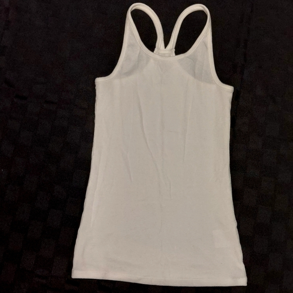 Total‎ Girl White Giels Tank Top Size XL Soft Layering